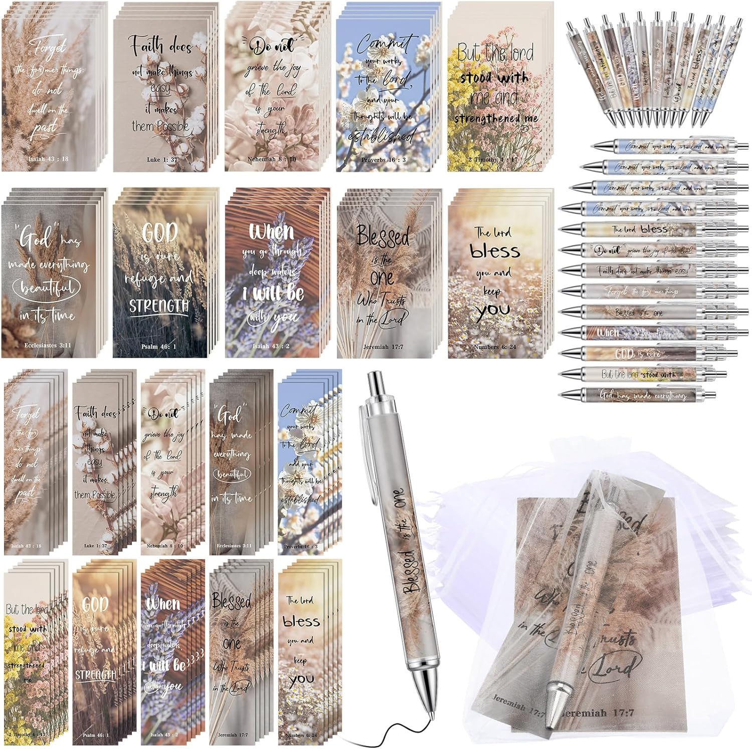 Divine Bundle: Bible Gifts Set + Bookmarks, Pens, Notebooks & Bags!