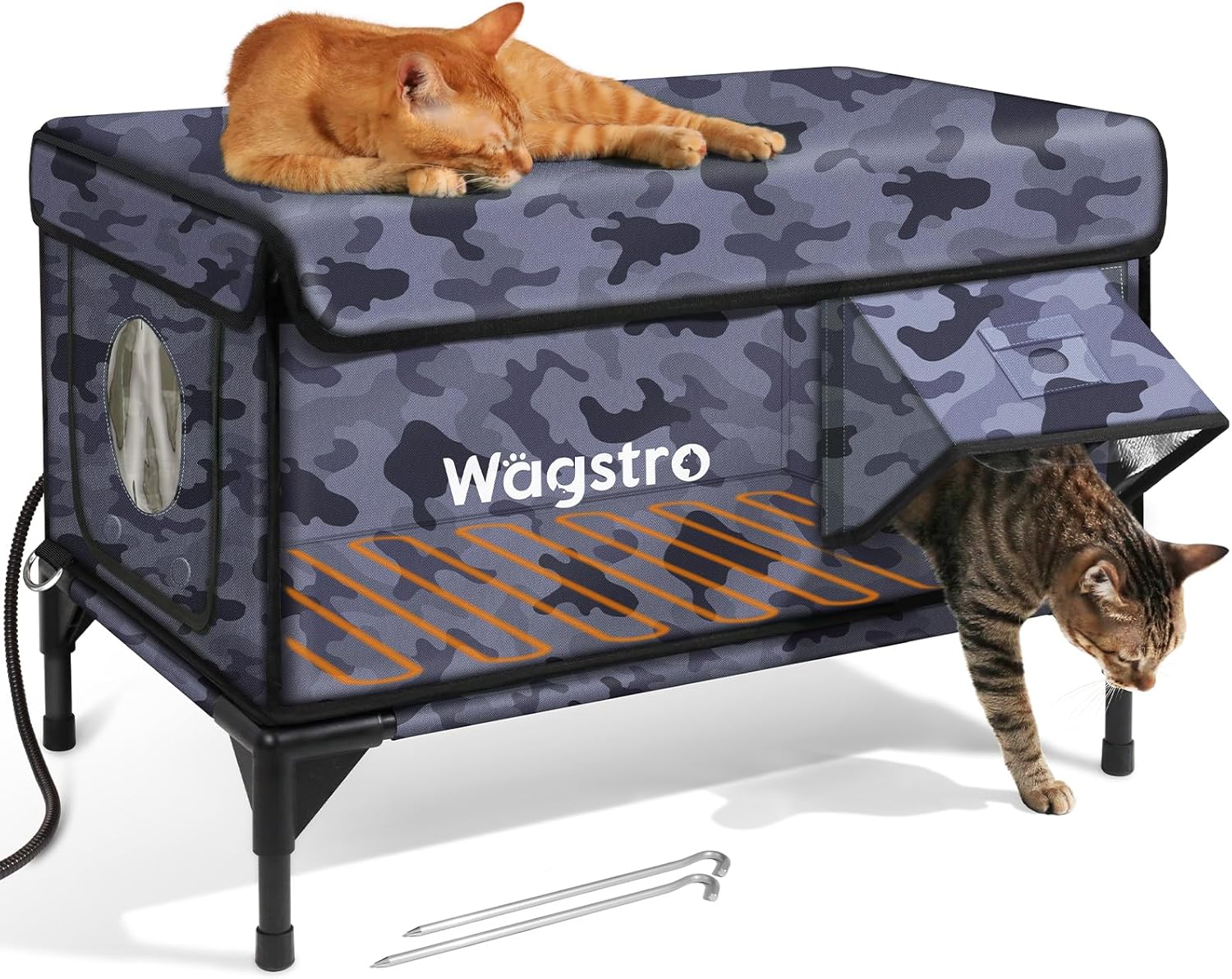 Heated Cat House for Outside: Insulated Outdoor Shelter