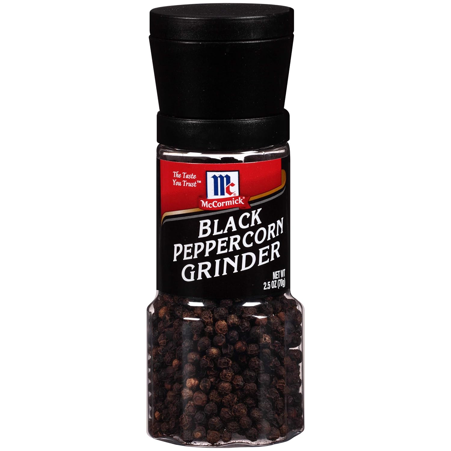 McCormick Black Peppercorn Grinder for Fresh Flavor in Dishes