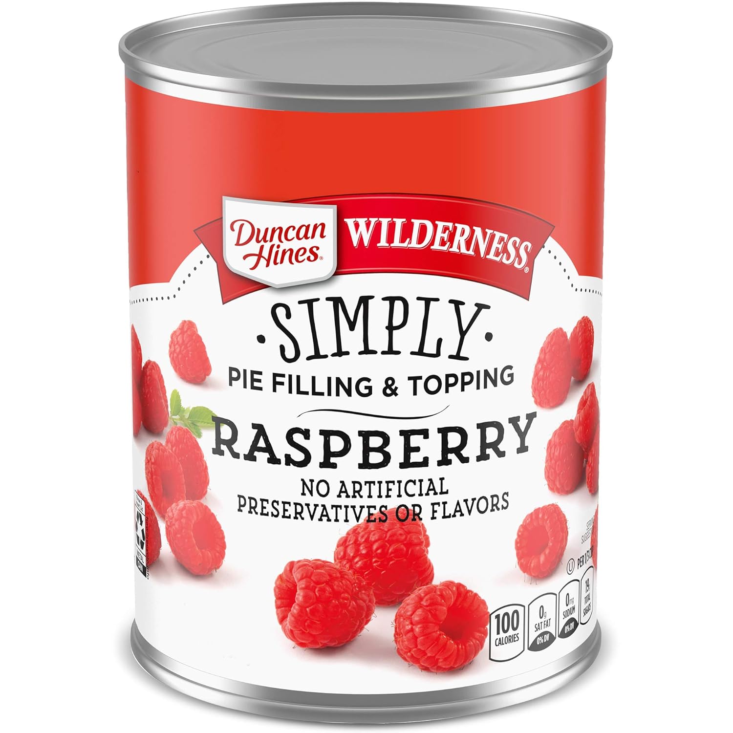 Wilderness Raspberry Pie Filling and Topping for Delicious Desserts