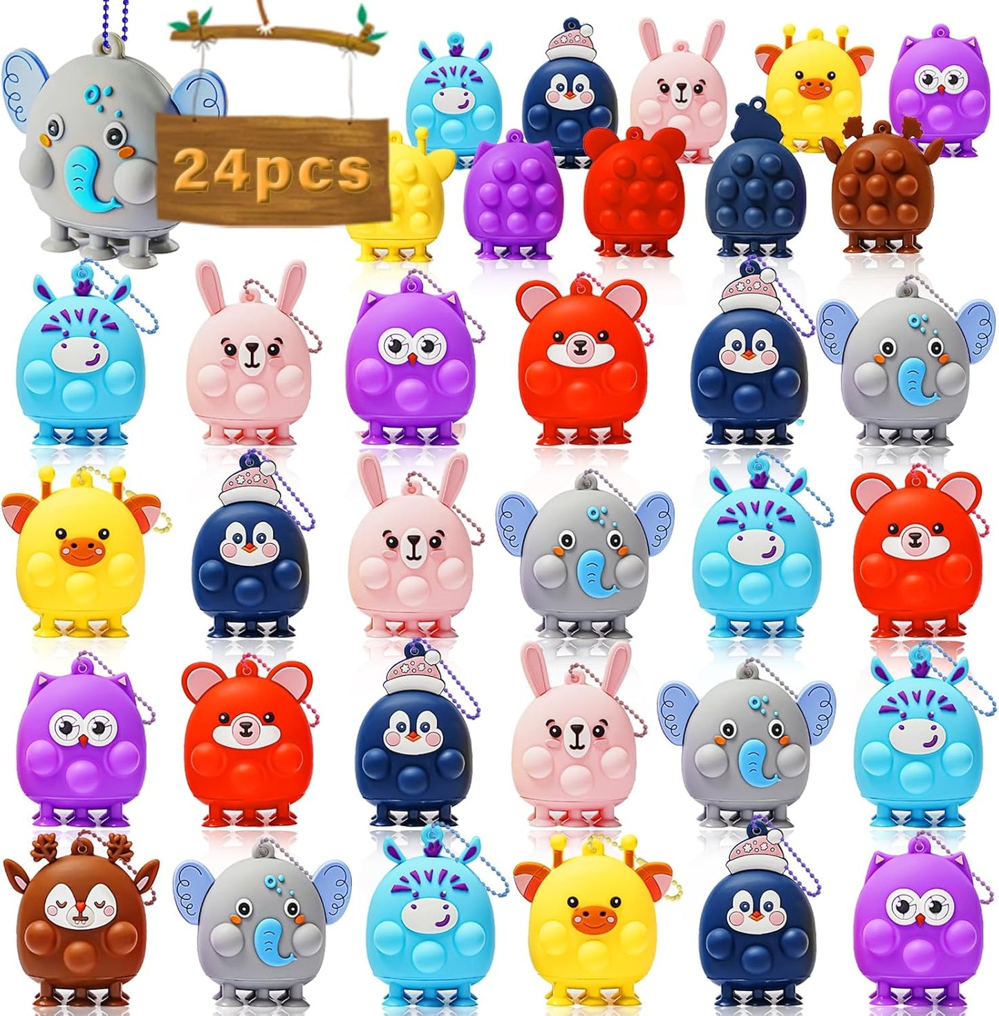 Sensory 3D Animal Fidget Toys Pack by Sdatoy