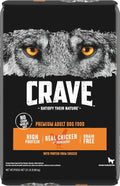 CRAVE High Protein Grain Free Dry Dog Food for Adult Dogs