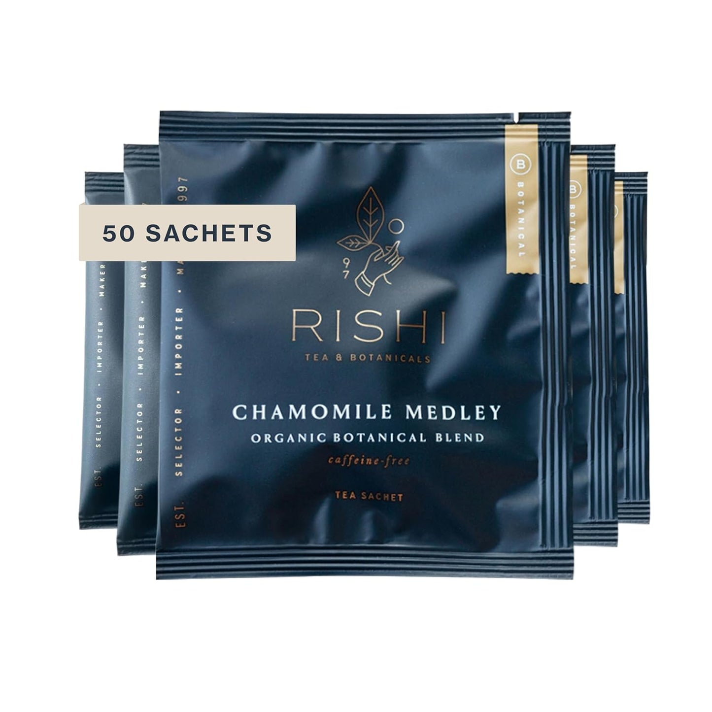 Rishi Tea Chamomile Medley Herbal Tea - Organic & Caffeine Free