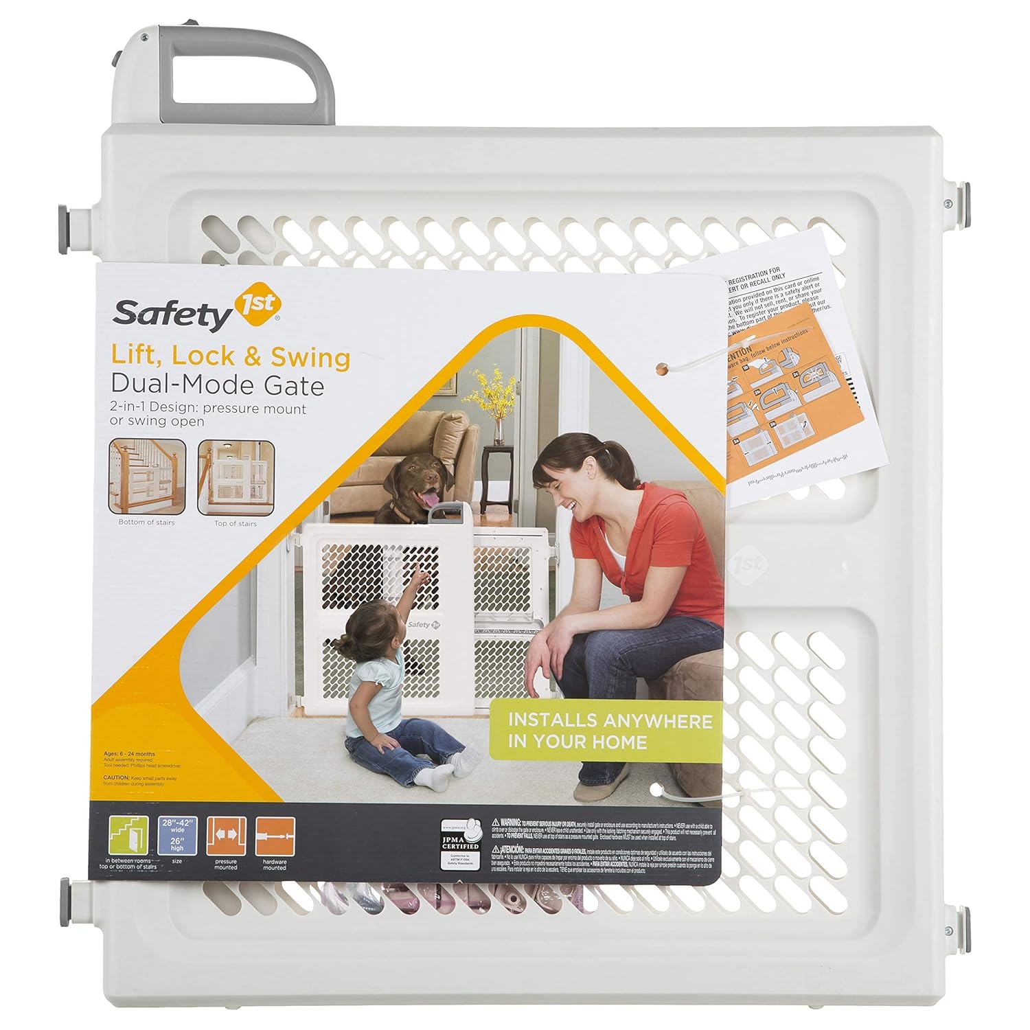 Secure Your Home with Safety 1st Pressure Mount Baby Gate