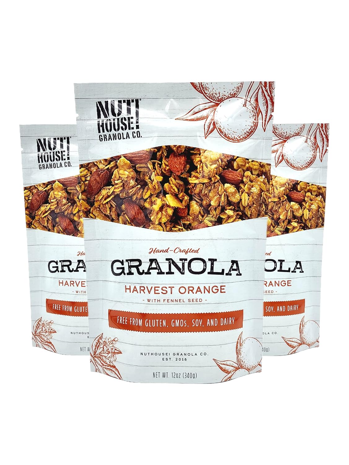 NutHouse! Granola Premium Harvest Orange Granola Review