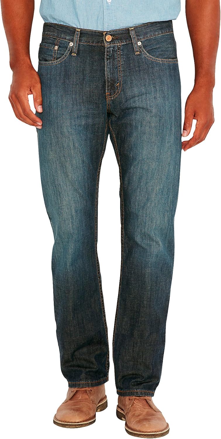 Levi's Men's 514 Straight Fit Cut Jeans for Everyday Comfort