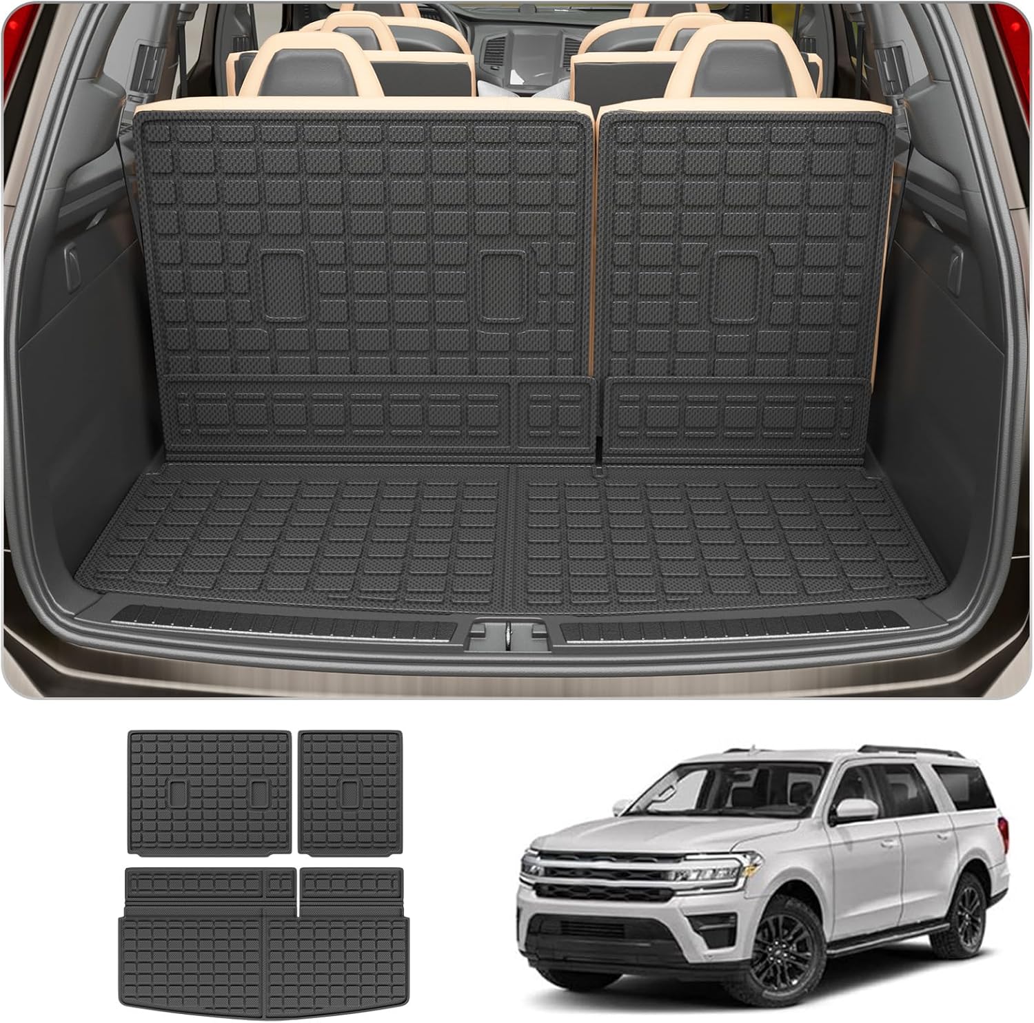 Cargo Mat for 2018-2025 Ford Expedition & Lincoln Navigator