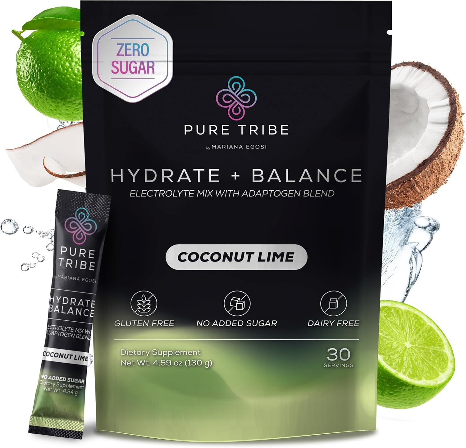 Electrolytes Powder Packets for Sugar Free Hydration Boost