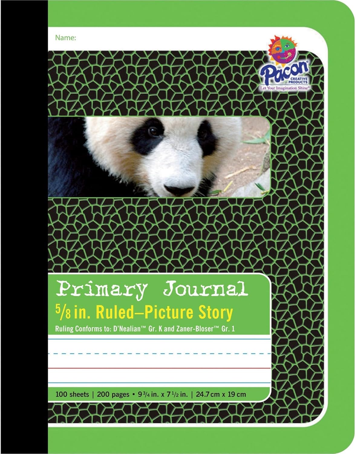 Pacon Picture Story Composition Book - Green