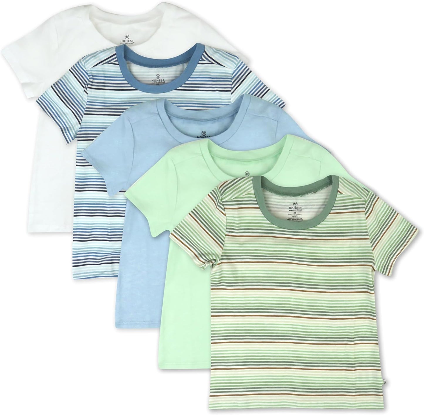 HonestBaby Unisex-Baby 5-Pack Short Sleeve T-Shirts Review
