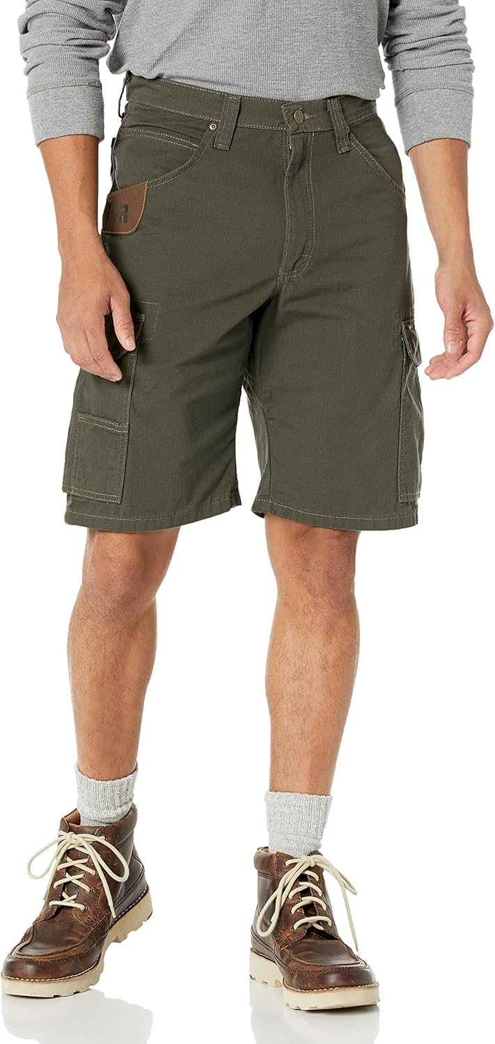 Wrangler Mens Ranger Cargo Short for Ultimate Comfort and Utility