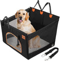 Large Dog Car Seat for Large Medium Dogs - Expands Back Seat Comfort