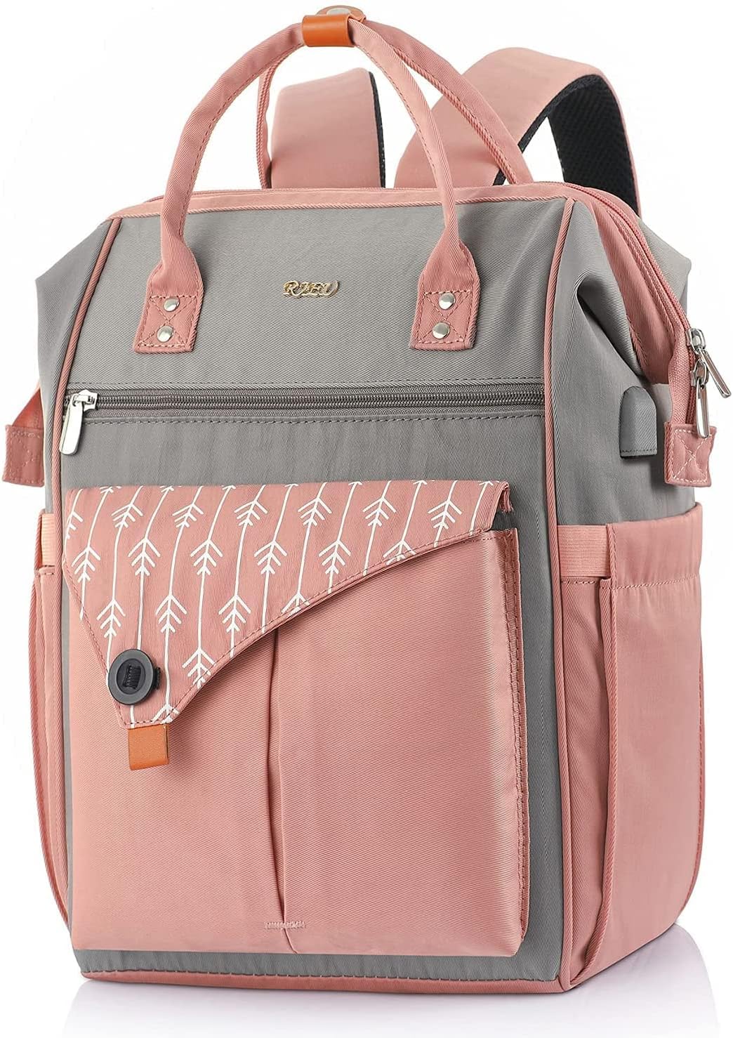 17.3 Inch Laptop Backpack for Women with USB Charging Port