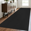 EARTHALL Woven Runner Rug 3x8 Ft - Washable Non Slip Hallway Runner