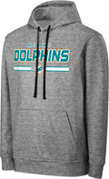 FOCO NFL Men's Team Wordmark Performance Hoodie - Comfortable Fan