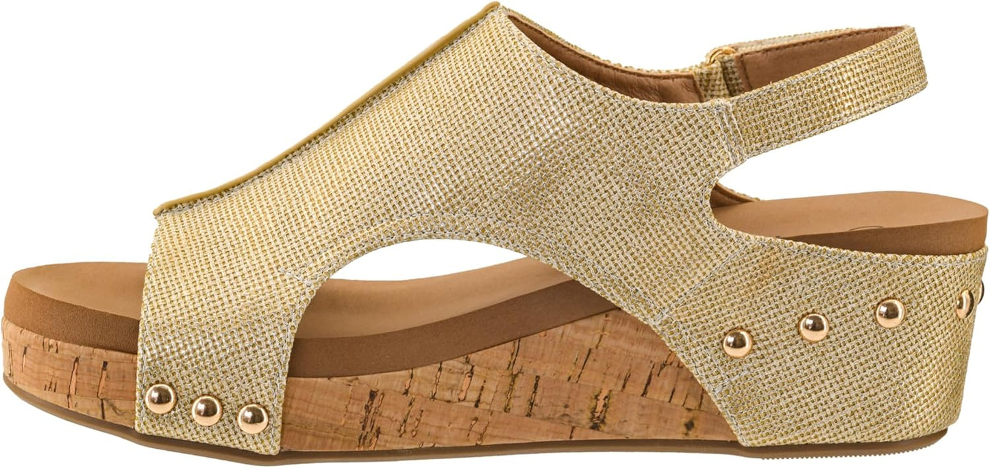Corkys Footwear Volta Wedge Sandals for All-Year Comfort