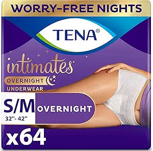TENA Incontinence Underwear for Women - Overnight Absorbency