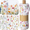 60 Pack Reusable Cleaning Cloths Washable Cotton Kitchen Dish Towels