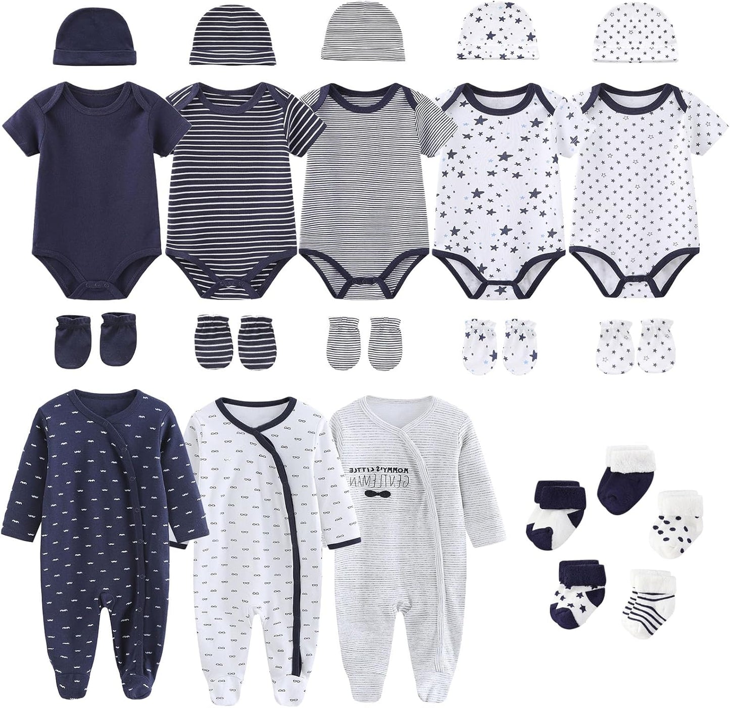 New Born Clothes Cotton Layette Gift Set for Baby Essentials