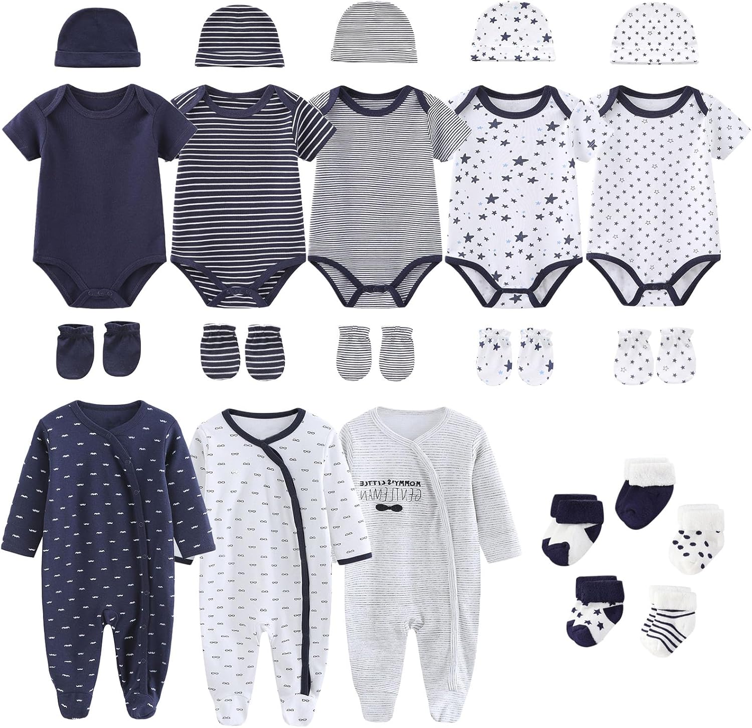 New Born Clothes Cotton Layette Gift Set for Baby Essentials