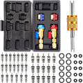 R134A R1234YF Valve Core Tool Set with Remover and O-Rings