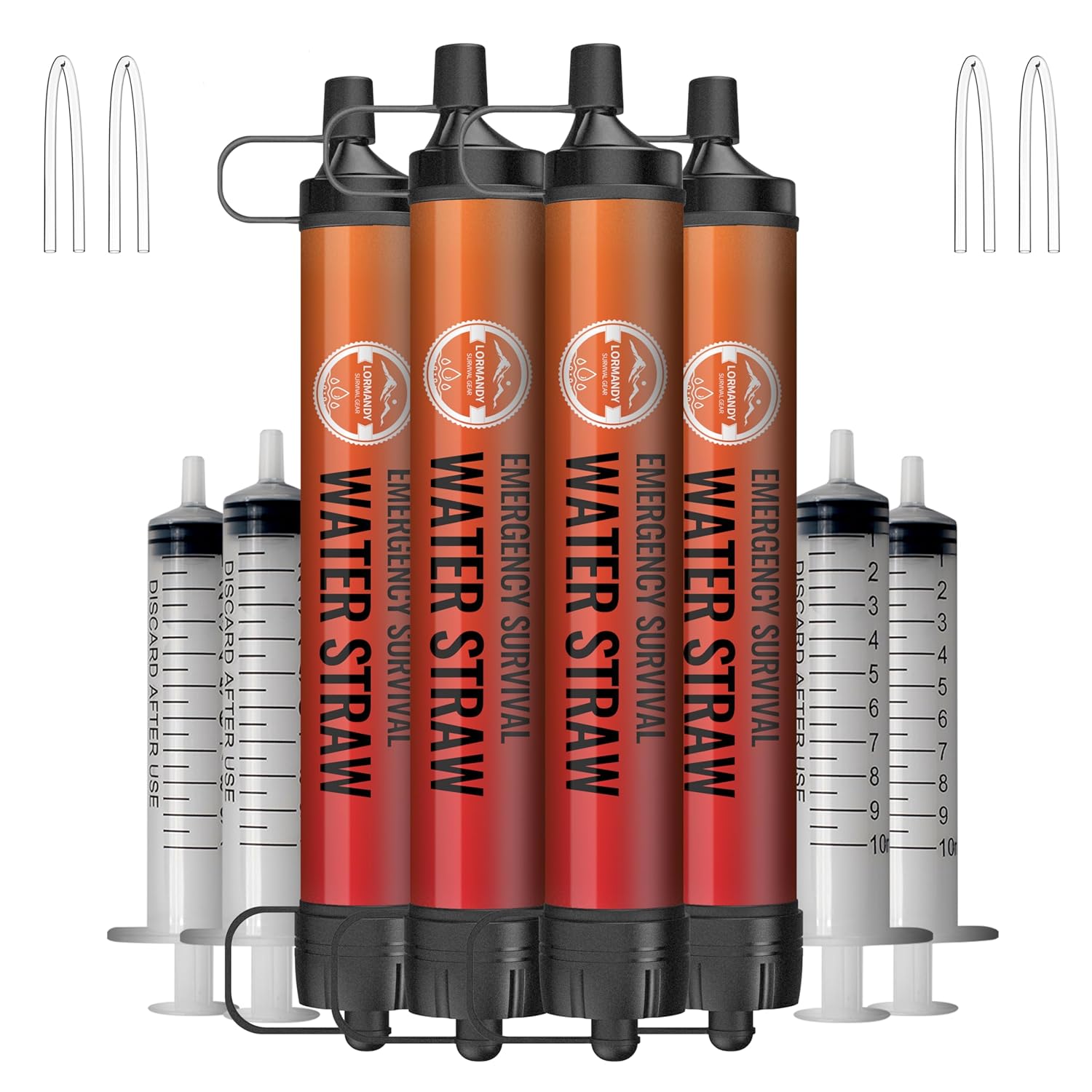 Water Filter Straw for Emergency Preparedness and Outdoor Adventures