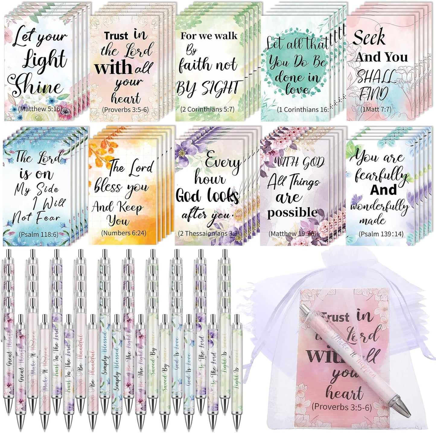 Christian Gift Set: 150 Pcs for Bulk Church Gifts