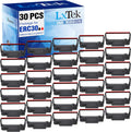 ERC30 Ribbon Replacement 30 Pack - Reliable Black & Red print