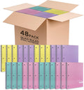 Manaloom Grid Notebook Set - Quad Ruled, Perforated Pages - Bulk Pack of 48