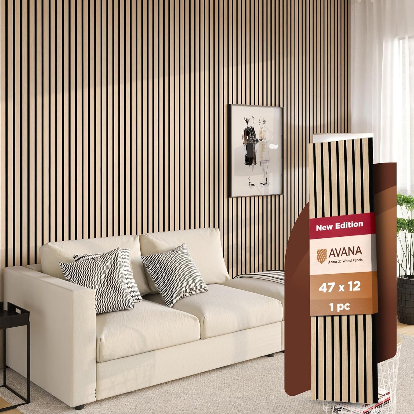 Avana Modern Acoustic Wood Wall Panels for Stylish Interiors