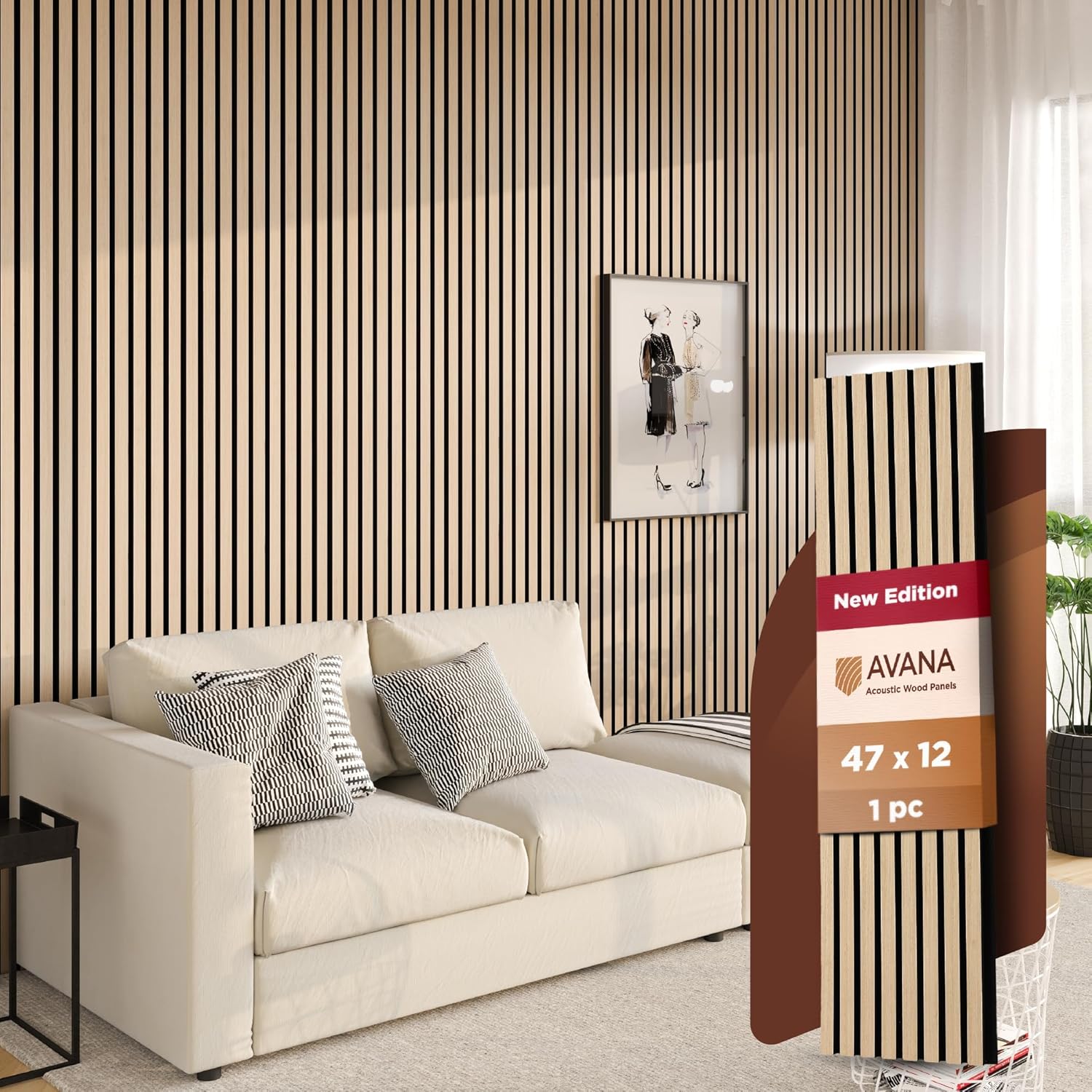 Avana Modern Acoustic Wood Wall Panels for Stylish Interiors