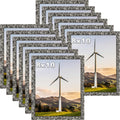 Picrit 8x10 Farmhouse Picture Frame Set of 12 for Display