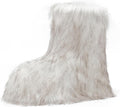 Girls Fur Boots Cozy Fluffy Snow Boots for Toddlers - Warm Plush