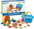 Learning Resources New Sprouts Deluxe Market Set - Pretend Play Food