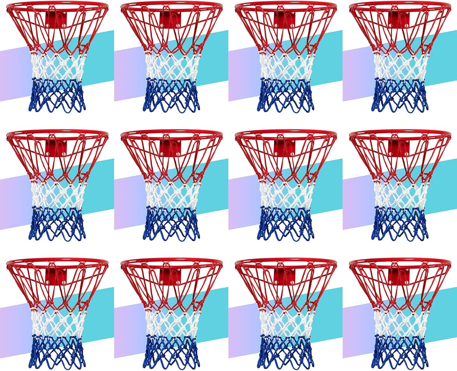 Basketball Net Replacement - Heavy Duty All Weather Nets
