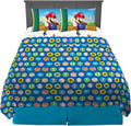 Franco Kids Bedding Super Soft Microfiber Sheet Set Full - Mario