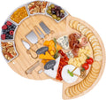 Charcuterie Cheese Board and Platter Set - 16 in Bamboo Entertaining