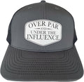 Over Par and Under the Influence Hat for Golfers - Funny Golf Cap