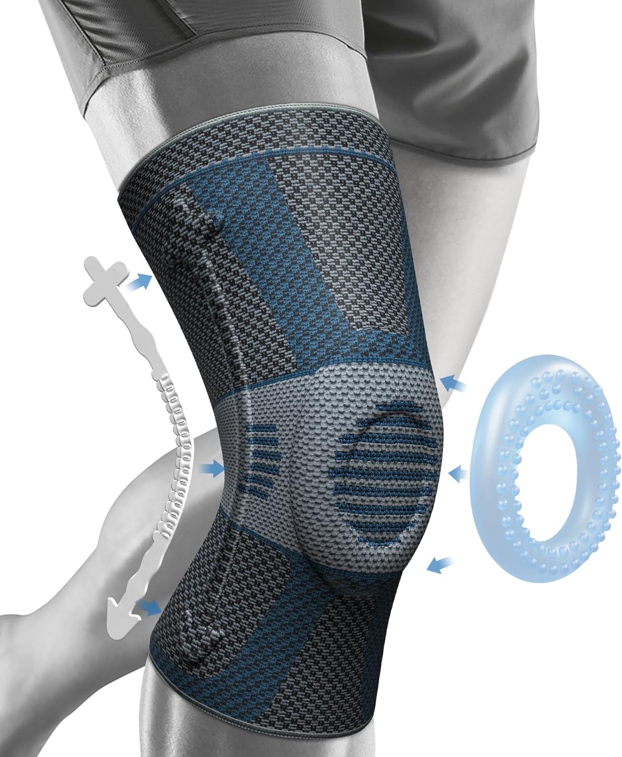 NEENCA Professional Knee Brace for Pain Relief and Support