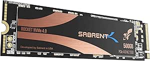 SABRENT 500GB Rocket NVMe PCIe 4.0 M.2 Internal SSD Review
