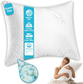Xtreme Comforts Slim Cooling Memory Foam Pillow - Queen Size