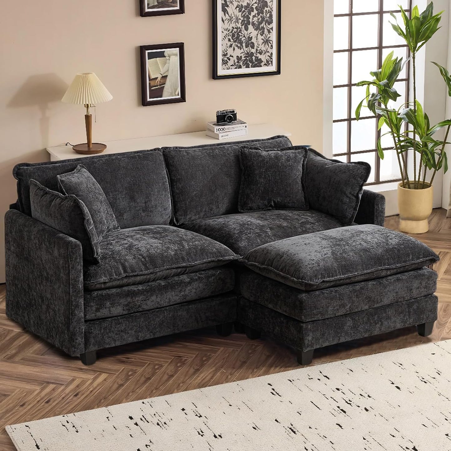 SoarFlash Chenille Modular Sectional Sofa for Ultimate Comfort