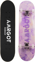 Skateboards for Beginners 31 x 8 in Complete Skateboard - Smooth Ride