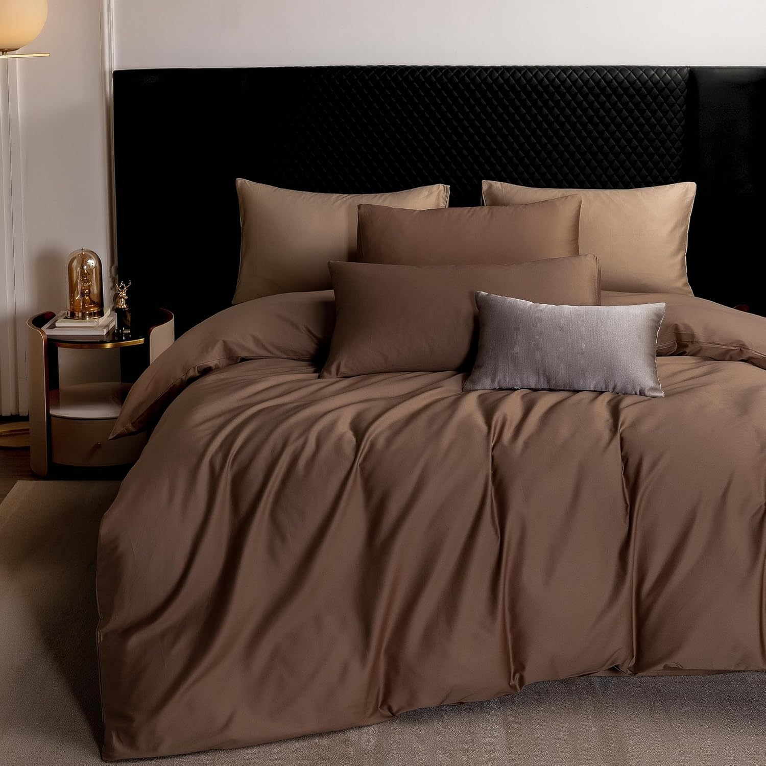 MooMee Duvet Cover Set 100% Cotton Luxury Soft Twin Size