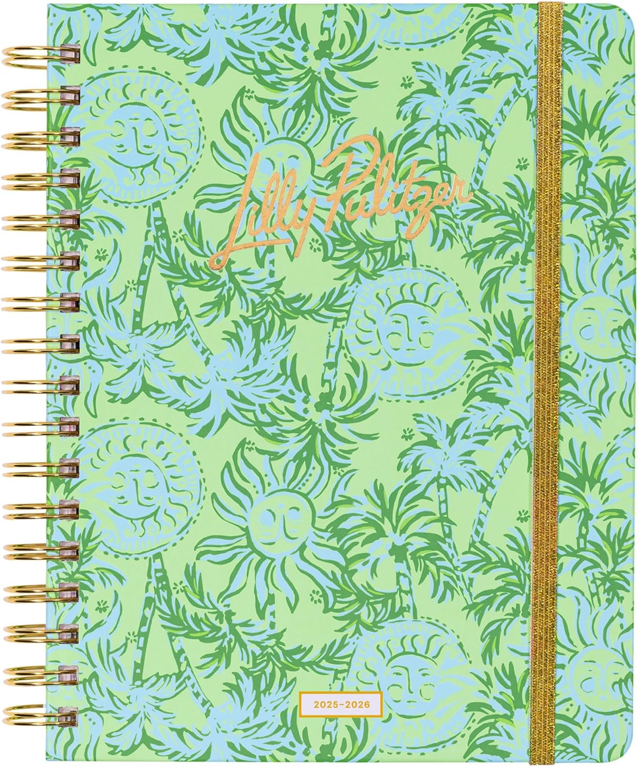 Lilly Pulitzer Large Monthly Planner for 2025-2026 with Stickers