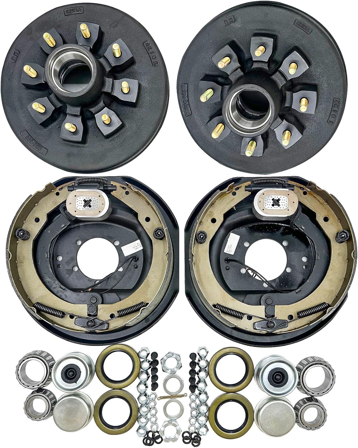 7000 lbs Trailer Axle Electric Brake Kit for Reliable Performance