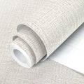 Beige Grasscloth Peel and Stick Wallpaper - Textured Self Adhesive
