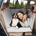 Back Seat Extender for Dogs - Hard Bottom Dog Car Seat Cover for Back