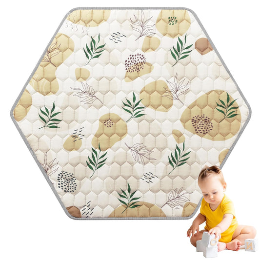 Soft Non-Slip Hexagon Play Mat for Kids