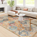 Moroccan Washable Area Rug 8x10 - Ultra-Soft, Machine Washable